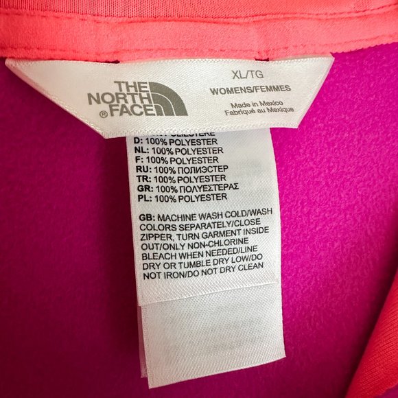 Women's The North Face Half Dome Pullover Hoodie - Purple/Pink XL - Picture 3 of 3